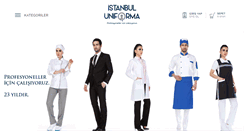 Desktop Screenshot of istanbuluniforma.com